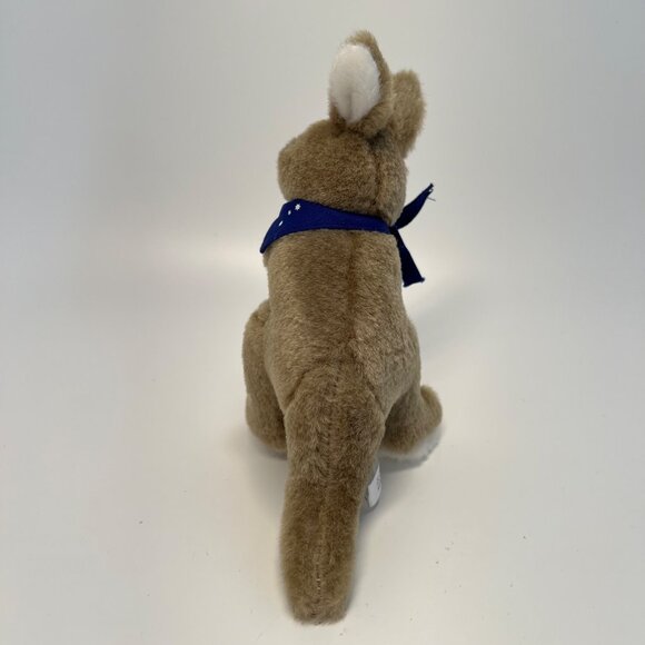 Natives Australian Made Brown Kangaroo & Joey 7" Plush Stuffed Animal - Picture 3 of 5